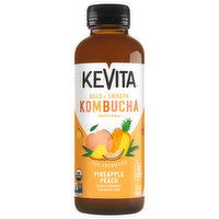 KeVita Kombucha, Pineapple Peach - 15.2 Ounce