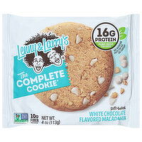 Lenny & Larry's Cookie, Soft-Baked, White Chocolate Flavored Macadamia, 4 Ounce