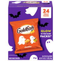 Goldfish Cheddar Baked Snack Crackers Treat Packs - 24 Each