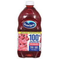 Ocean Spray 100% Juice, Cranberry, 64 Fluid ounce