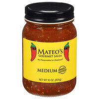 Mateo's Medium Gourmet Salsa - 16 Ounce