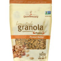 Erin Baker's Granola, Peanut Butter, Homestyle - 12 Ounce