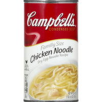 Campbell's Condensed Soup, Chicken Noodle, Family Size - 22.4 Ounce