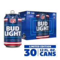 Bud Light Beer 30/12 oz - 360 Fluid ounce