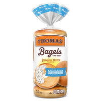 Thomas' Bagels, Sourdough, Pre-Sliced - 6 Each