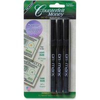 Counterfeit Detector Pen - 3 Each