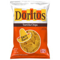 Doritos Tortilla Chips, Taco Flavor - 9.25 Ounce