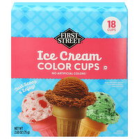 First Street Color Cups - 18 Each