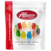 Albanese World's Best 12 Flavor Gummi Bears - 27 Ounce
