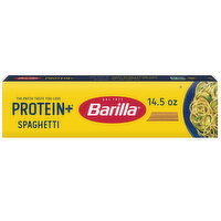 Barilla (Plus) Spaghetti Pasta - plant based pasta - Made from Lentils, Chickpeas & Peas - Non-GMO, Kosher Certified and Vegan - 14.5 Ounce