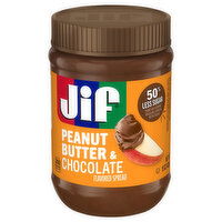 Jif Spread, Peanut Butter & Chocolate - 15 Ounce
