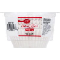 Betty Crocker Baking Cups, White - 100 Each