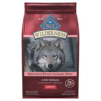 Blue Buffalo Food for Dogs, Natural, with Salmon, Nature's Evolutionary Diet, Adult - 4.5 Pound