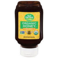 Sun Harvest Honey, Organic, 16 Ounce