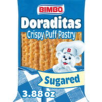 Bimbo Sugared Crispy Puff Pastry, Pan de Hojaldre, 3.88 oz