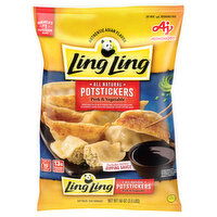 Ling Ling Potstickers, Pork & Vegetable - 56 Ounce