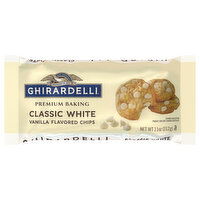 Ghirardelli Chips, Classic White - 11 Ounce
