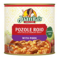 Juanita's Foods Pozole de Puerco, Con Chile Rojo