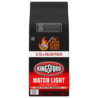 Kingsford Charcoal Briquets, Instant, Value Pack - 2 Each