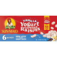 Sun-Maid Vanilla Yogurt Covered Raisins - 6 Each