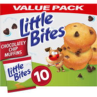 Entenmann's Chocolatey Chip Chocolate Chip Mini Muffins, Value Pack, 10 packs, 15 oz - 10 Each