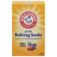 Arm & Hammer Baking Soda, Pure, 4 Pound