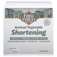 First Street Animal Vegetable, Shortening - 50 Pound