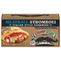 Screamin' Sicilian Pizza Co. Italian Style Meatball Stromboli Sandwich - 6.25 Ounce