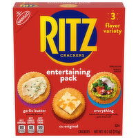 Ritz Crackers, Garlic Butter/The Original/Everything - 10.3 Ounce