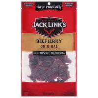 Jack Link's Beef Jerky, Original, Half Pounder - 8 Ounce