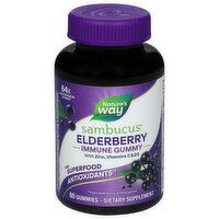 Nature's Way Gummies Sambucus Elderberry - 60 Each