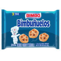 Bimbo Sugar Sweet Crispy Wheels, 3 packs, 6.99 oz - 3 Each