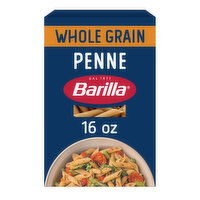 Barilla Whole Grain Penne - Non-GMO Pasta Made With 100% Whole Grain Durum Wheat - Great Source of Fiber - 16 Ounce