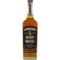 Jameson Whiskey, Irish, Triple Distilled, Black Barrel - 750 Millilitre