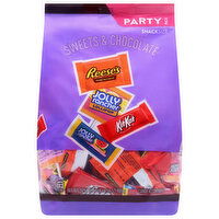 Hershey's Sweets & Chocolate Snack Size Candy Assortment Party Pack - 30.54 Ounce