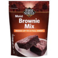 First Street Moist Brownie Mix