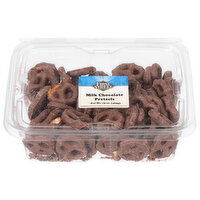 First Street Pretzels, Milk Chocolate, 15 Ounce