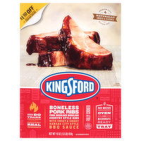 Kingsford Pork Ribs, Boneless - 16 Ounce