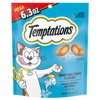 Temptations Tempting Tuna Flavor Mega Treats for Cats - 6.3 Ounce