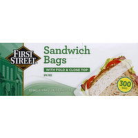 First Street Sandwich Bags - 300 Each