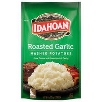 Idahoan Mashed Potatoes, Roasted Garlic - 4 Ounce