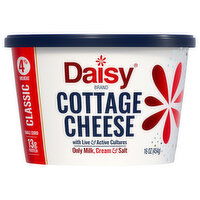 Daisy Classic 4% Milkfat Small Curd Cottage Cheese - 16 Ounce