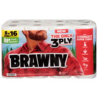Brawny 3 Ply Premium Paper Towel - 8 Each