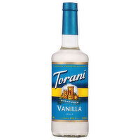 Torani Syrup, Sugar Free, Vanilla - 25.4 Fluid ounce