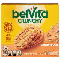 belVita Breakfast Biscuits, Golden Oat, Crunchy - 5 Each