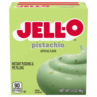 Jell-O Pudding & Pie Filling, Pistachio, Instant - 3.4 Ounce