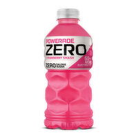 Powerade Zero Powerade Sports Drink, Strawberry Smash, 28 fl oz, 28 Ounce