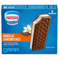 Nestle Vanilla Frozen Dairy Dessert Sandwiches