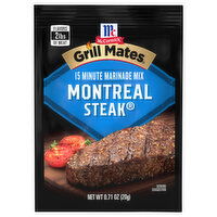 McCormick Montreal Steak Marinade Seasoning Mix, 0.71 Ounce