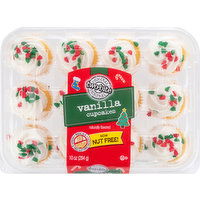 Two-Bite Cupcakes, Vanilla - 10 Ounce